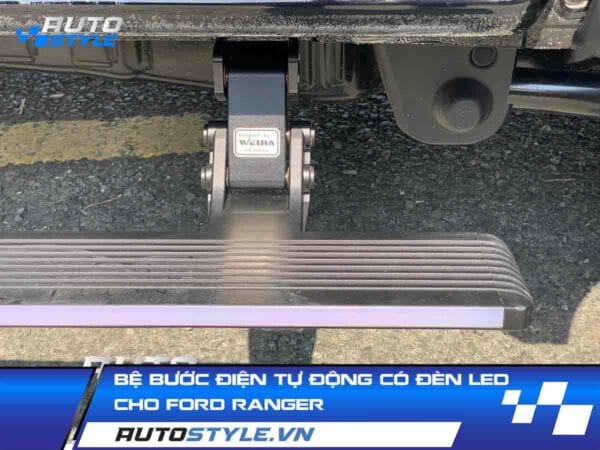 Bệ Bước Điện Tự Động Có Đèn Led Cho Ford Ranger