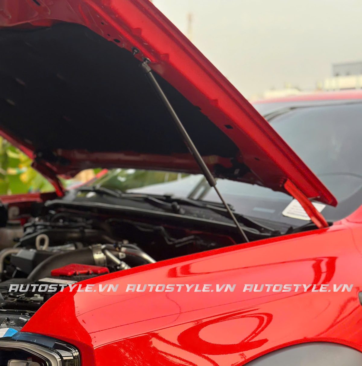 Cặp Ty Mở Nắp Capo Cho Ford Everest & Ford Ranger - Hình ảnh 7