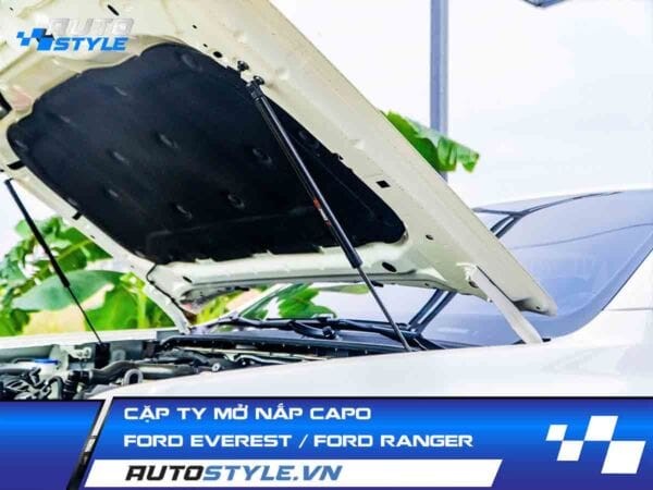Cặp Ty Mở Nắp Capo Cho Ford Everest Ford Ranger Ford Raptor