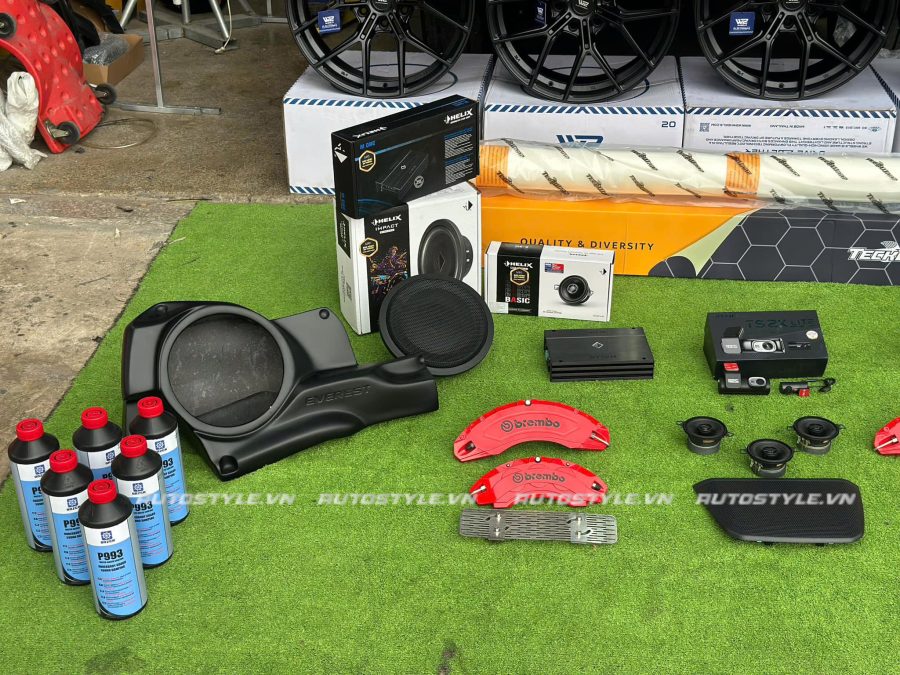 Combo Am Thanh Helix – Nang Cap Loa Sub Cho Xe Everest Chi 22Tr 4 1