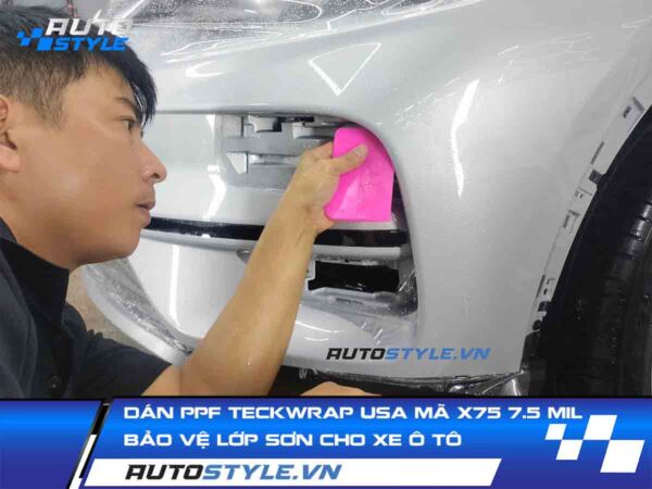Dán PPF Teckwrap USA Mã X75 7.5 Mil – Bảo Vệ Lớp Sơn Cho Xe Ô Tô