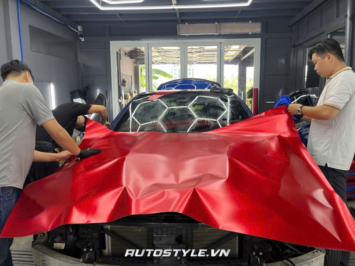 Dán Wrap Đổi màu Xe Teckwrap Chính Hãng - Hình ảnh 4