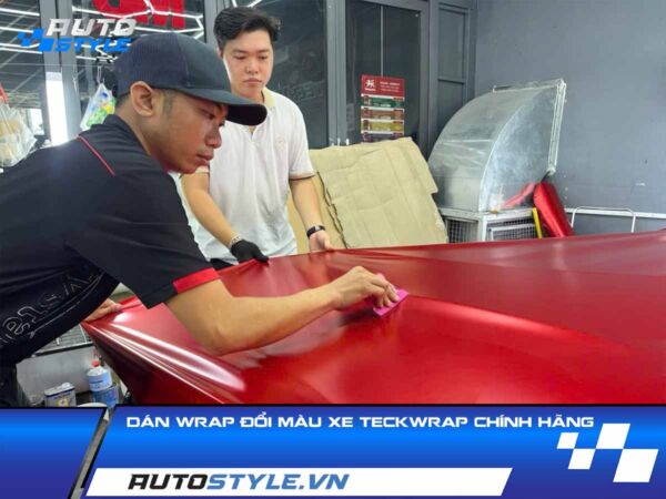 Dán Wrap Đổi màu Xe Teckwrap Chính Hãng