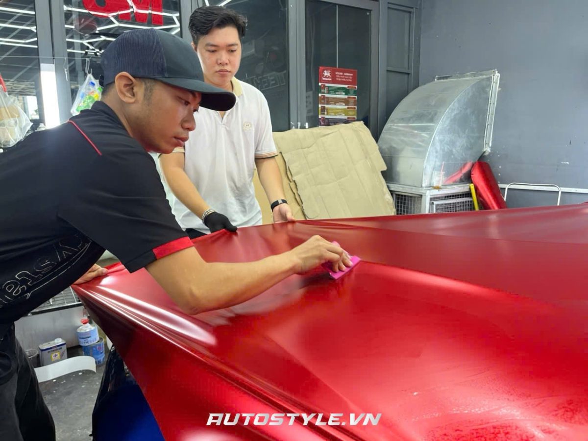Dán Wrap Đổi màu Xe Teckwrap Chính Hãng - Hình ảnh 5