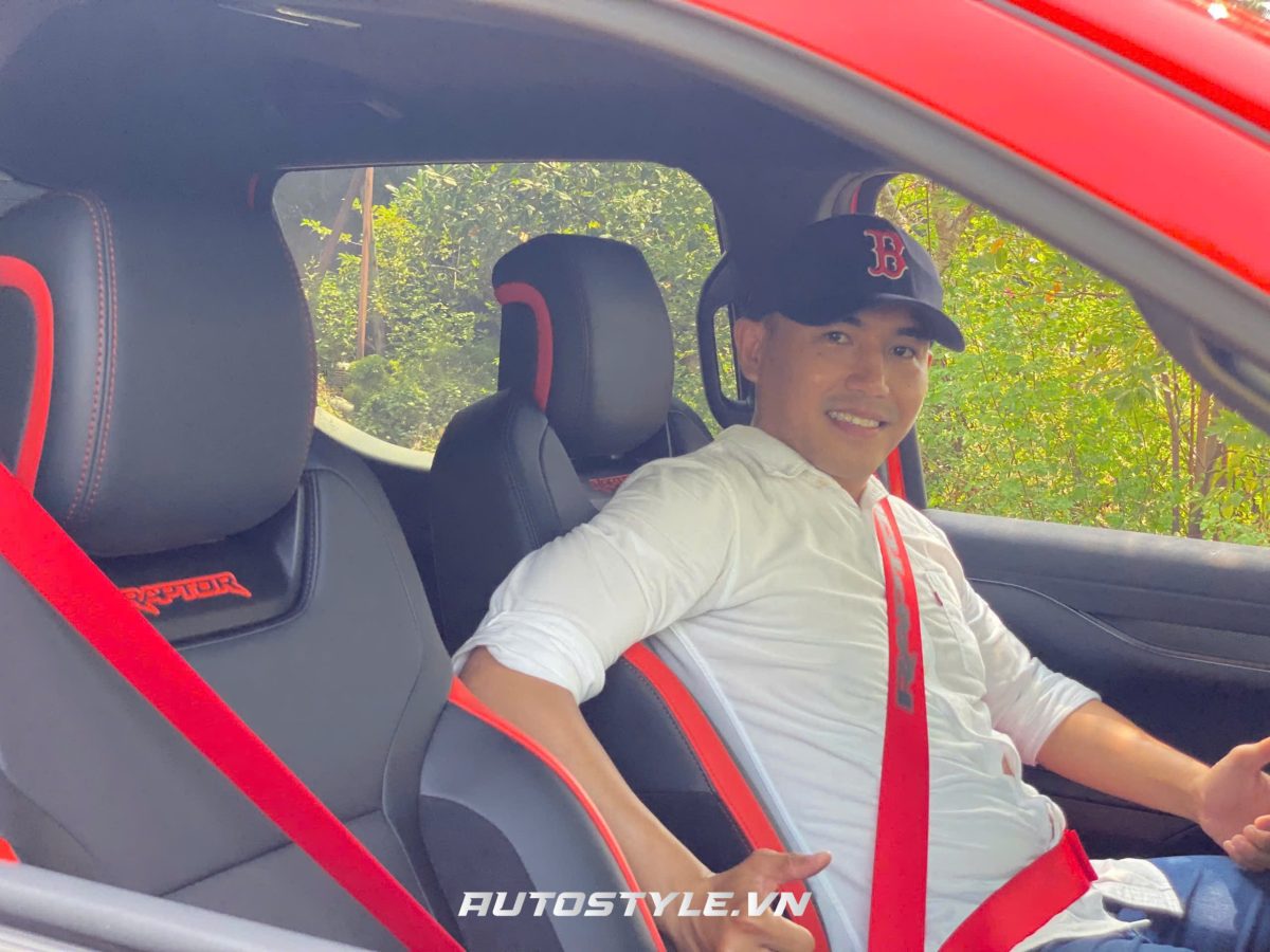 Dây seat belt Raptor F-150 R Màu Đỏ – Nâng Cấp An Toàn Và Phong Cách Cho Xe Ford - Hình ảnh 6