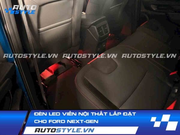 Đèn Led Viền Nội Thất Lắp Đặt Cho Ford Next-Gen