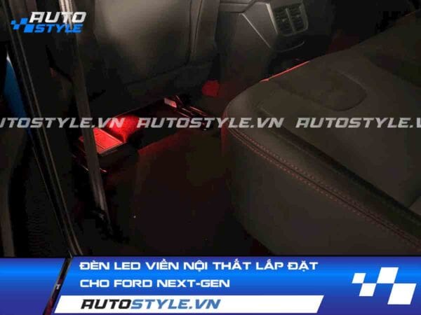 Đèn Led Viền Nội Thất Lắp Đặt Cho Ford Next-Gen