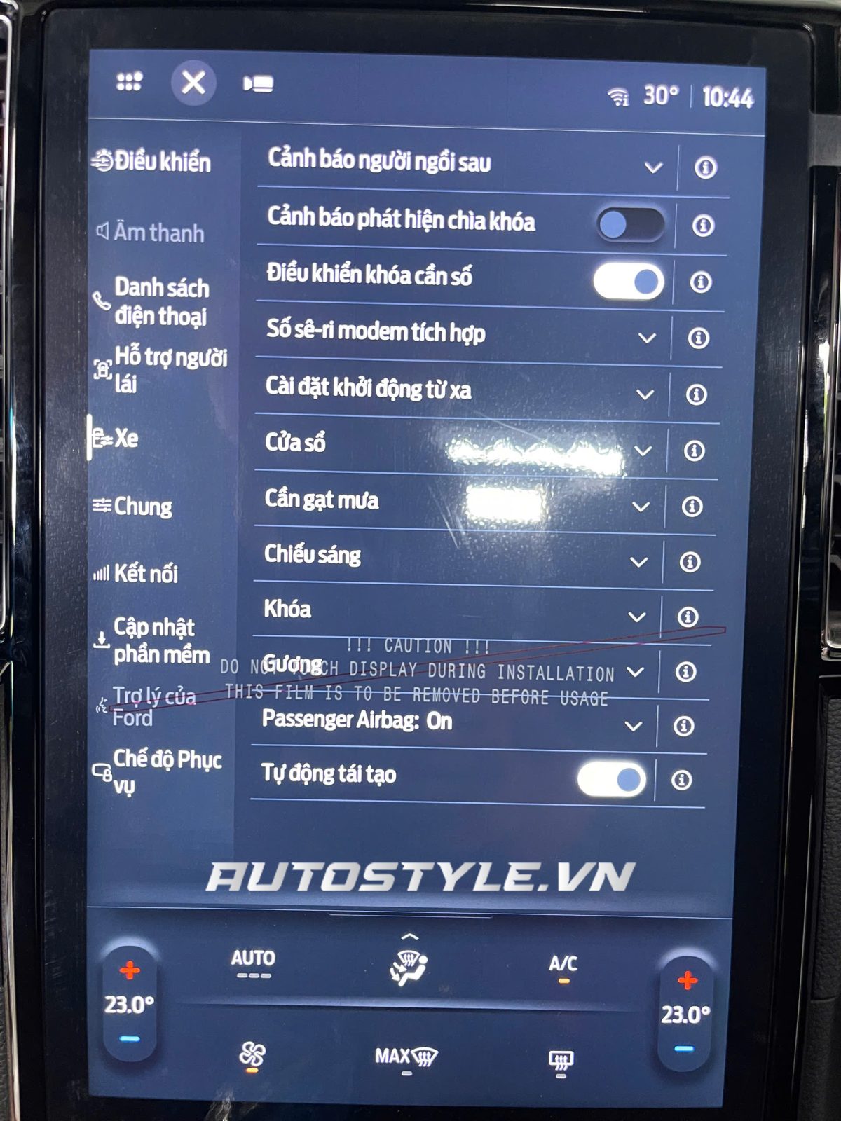 Dịch Vụ Kích Hoạt Tính Năng Ẩn - 14 Tính Năng Ẩn Trên Các Dòng Xe Ford