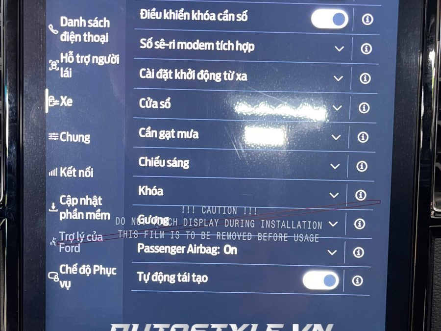 Dịch Vụ Kích Hoạt Tính Năng Ẩn - 14 Tính Năng Ẩn Trên Các Dòng Xe Ford