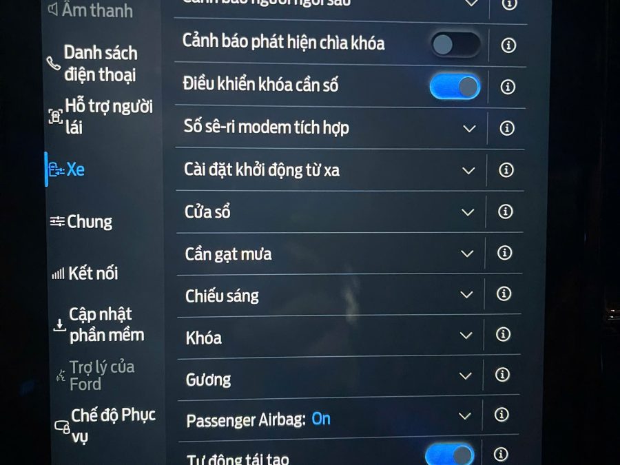 Dịch Vụ Kích Hoạt Tính Năng Ẩn - 14 Tính Năng Ẩn Trên Các Dòng Xe Ford