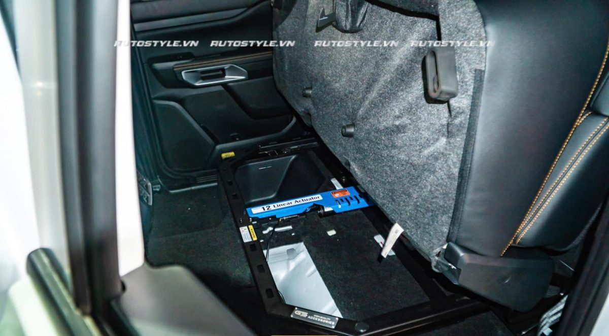 Ghế Trượt Điện GO SAFE (Hàng 2) – Giải Pháp Nâng Tầm Tiện Nghi Cho Ford Ranger và Ford Raptor