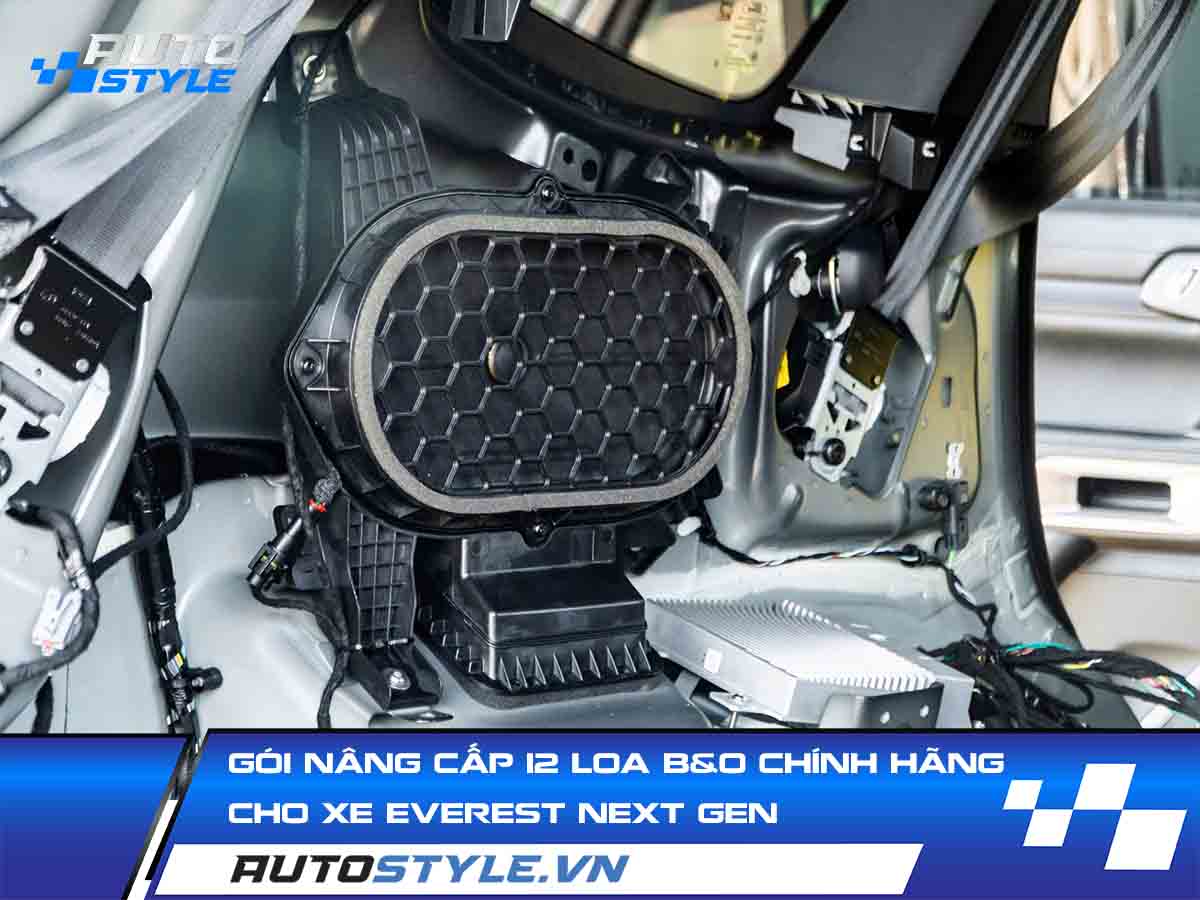 Gói Nâng Cấp 12 Loa B&O Chính Hãng Cho Xe Everest