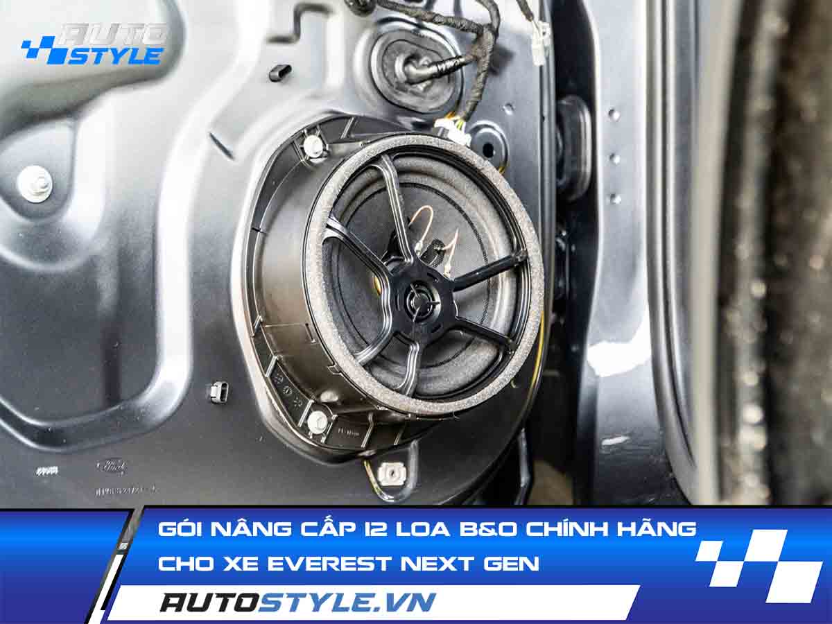 Gói Nâng Cấp 12 Loa B&O Chính Hãng Cho Xe Everest