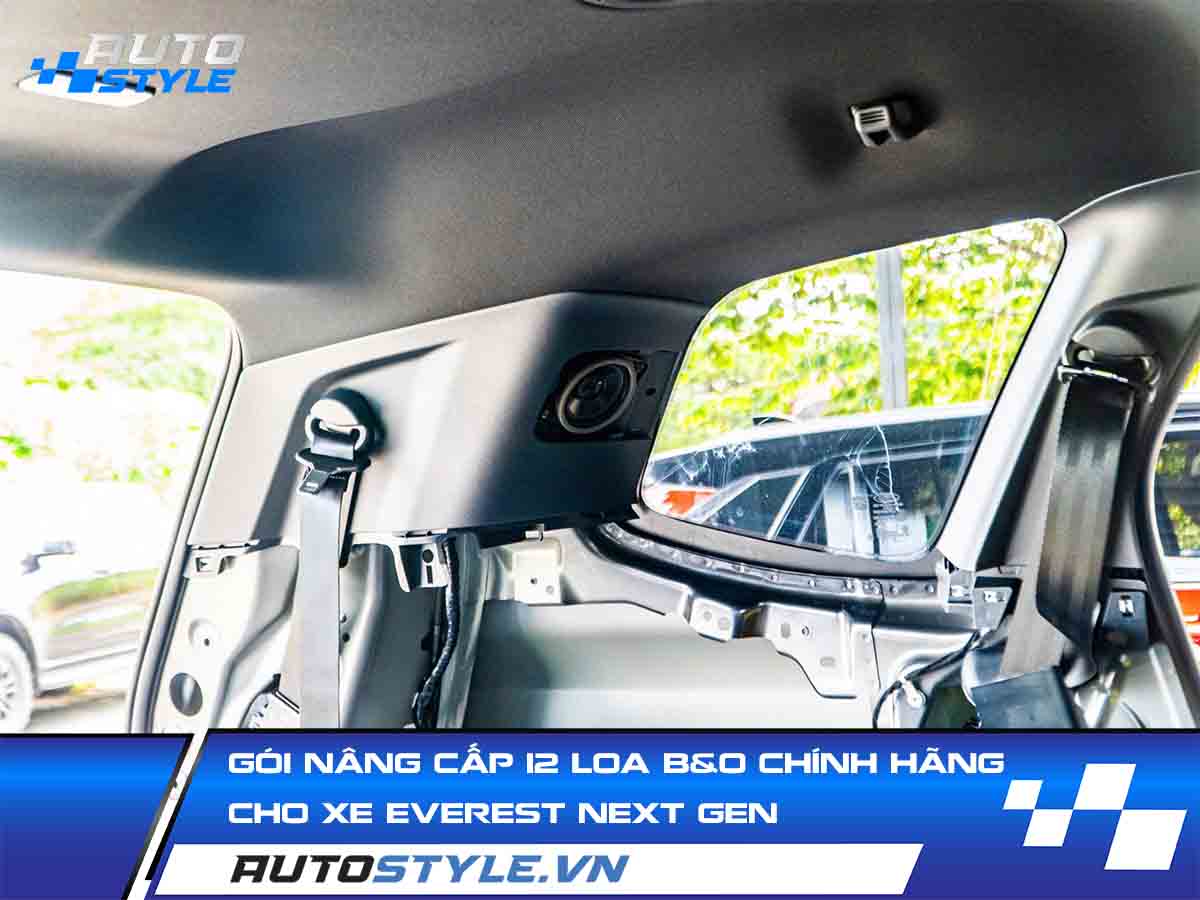 Gói Nâng Cấp 12 Loa B&O Chính Hãng Cho Xe Everest