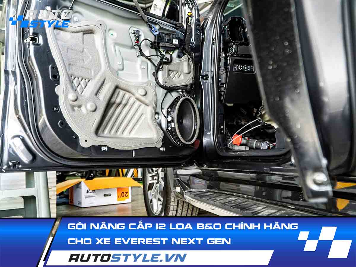 Gói Nâng Cấp 12 Loa B&O Chính Hãng Cho Xe Everest