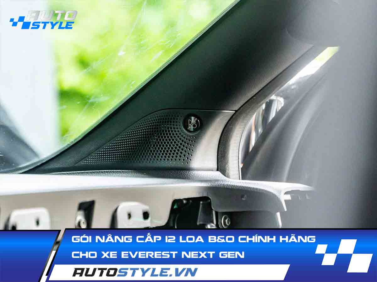 Gói Nâng Cấp 12 Loa B&O Chính Hãng Cho Xe Everest