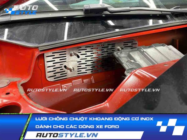 Lưới Chống Chuột Khoang Động Cơ INOX Dành Cho Các Dòng Xe Ford