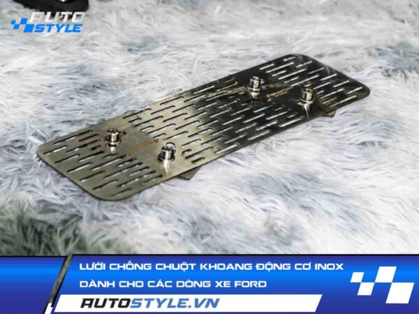 Lưới Chống Chuột Khoang Động Cơ INOX Dành Cho Các Dòng Xe Ford