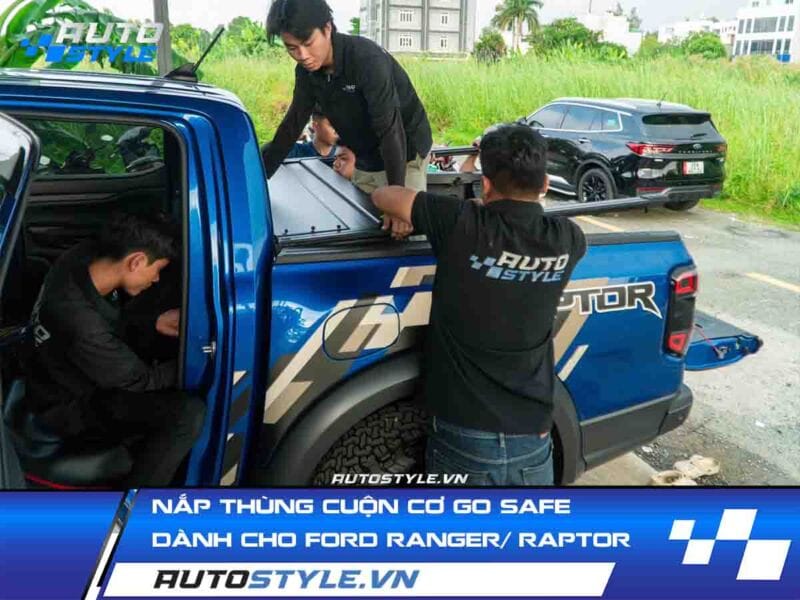 Ford Ranger Raptor Safe Nắp Thùng Cuộn Cơ GO SAFE Dành Cho Ford Ranger và Ford Raptor - Giá chỉ ...