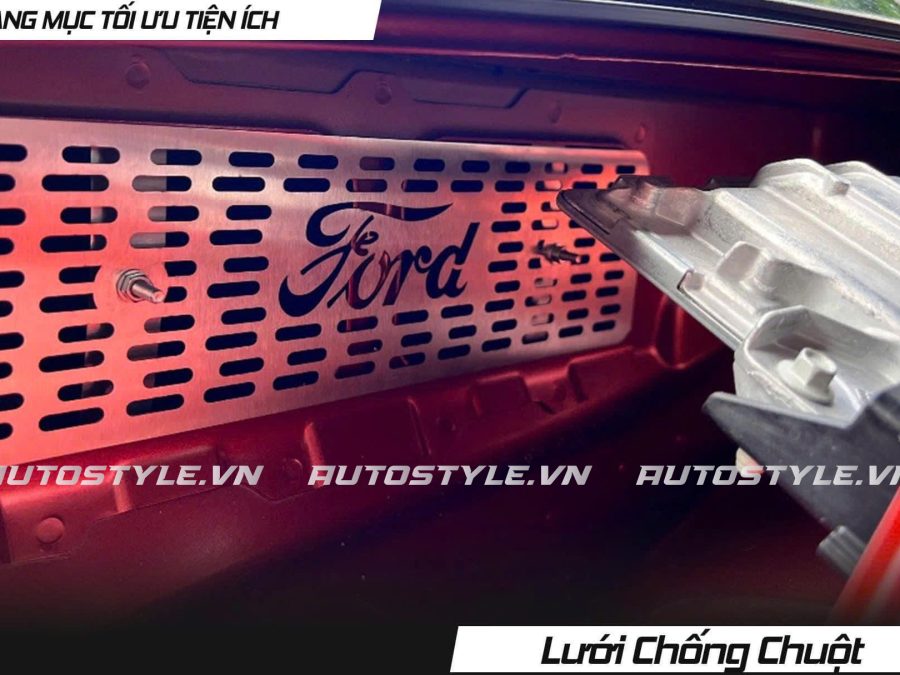 Lưới Chống Chuột Khoang Động Cơ INOX Dành Cho Các Dòng Xe Ford