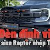 Đèn Định Vị Xe Ford Ranger, Raptor – Mẫu Cạnh Xéo Nhập Thái