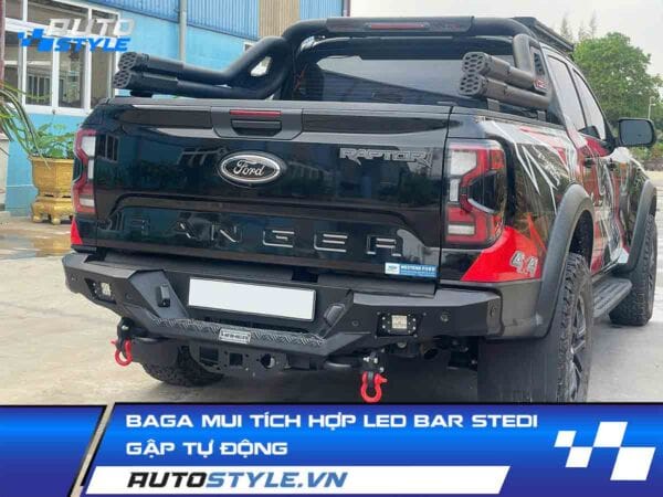 Baga Mui Tích Hợp LED Bar STEDI Gập Tự Động