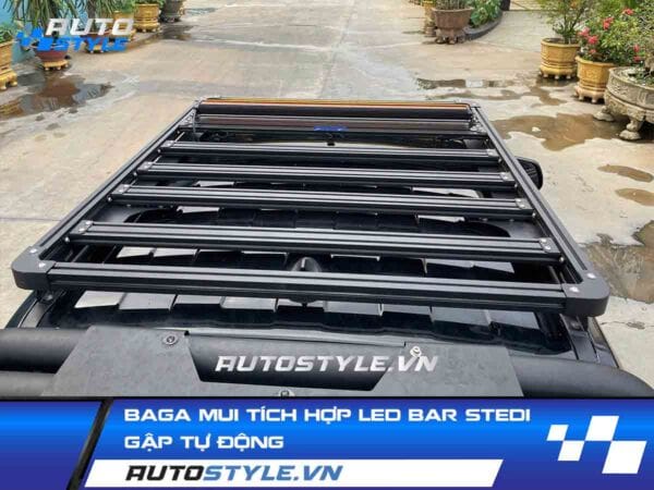 Baga Mui Tích Hợp LED Bar STEDI Gập Tự Động