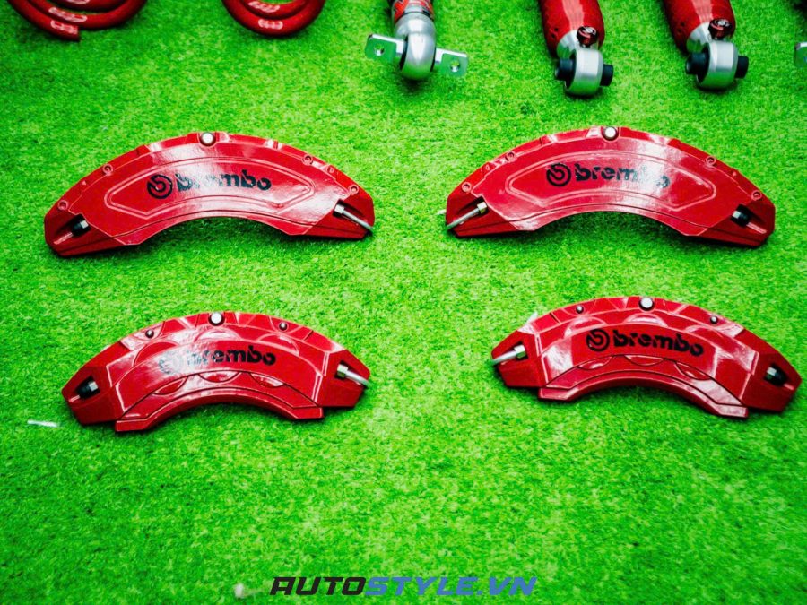 Bộ Ốp Phanh Brembo Nhôm CNC - Tương Thích Với Nhiều Dòng Xe