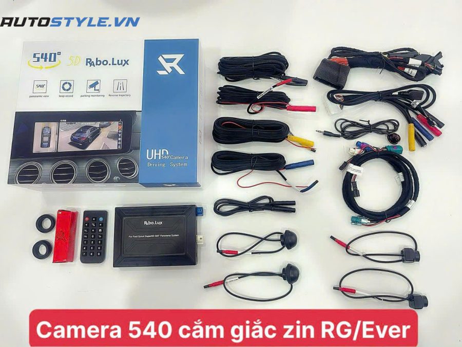 Camera Ô Tô 540 Độ Toàn Cảnh 5D