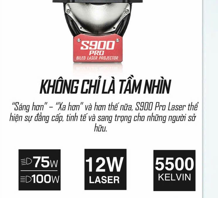 Đèn Cos Pha Bi LED Laser Kenzo