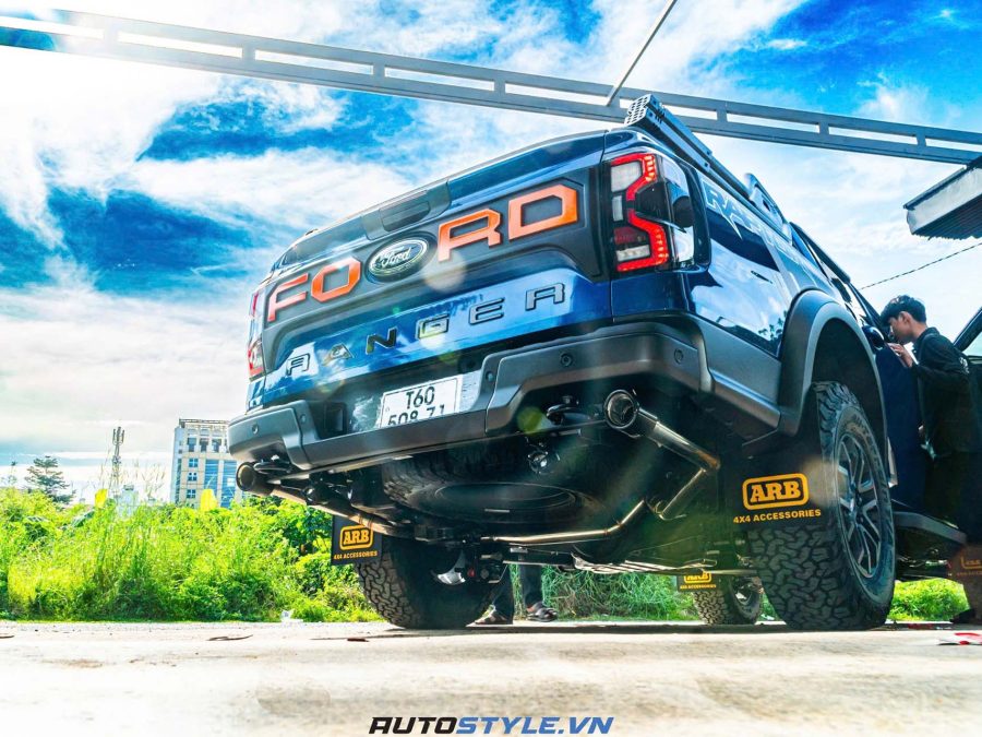 Dịch Vụ Độ Pô Đôi Ford Raptor 3.0 V6