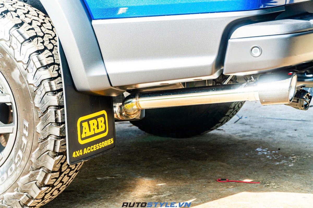 Dịch Vụ Độ Pô Đôi Ford Raptor 3.0 V6