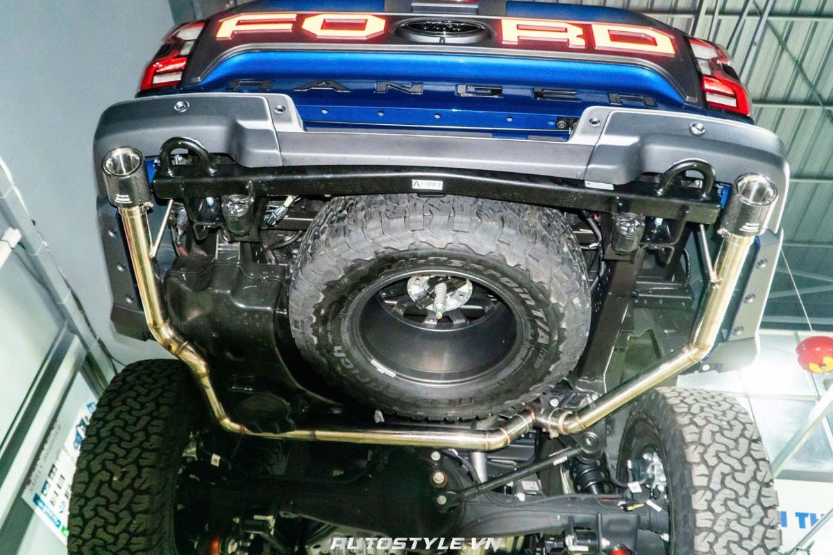 Dịch Vụ Độ Pô Đôi Ford Raptor 3.0 V6