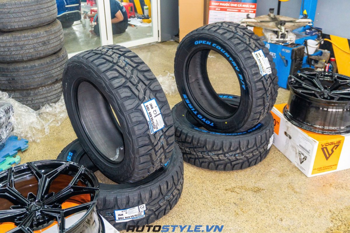 Lốp Toyo RT Size 20 Hàng Nhật Bản – Đỉnh Cao Địa Hình, Êm Ái Đường Nhựa