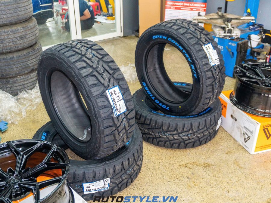 Lốp Toyo RT Size 20 Hàng Nhật Bản – Đỉnh Cao Địa Hình, Êm Ái Đường Nhựa