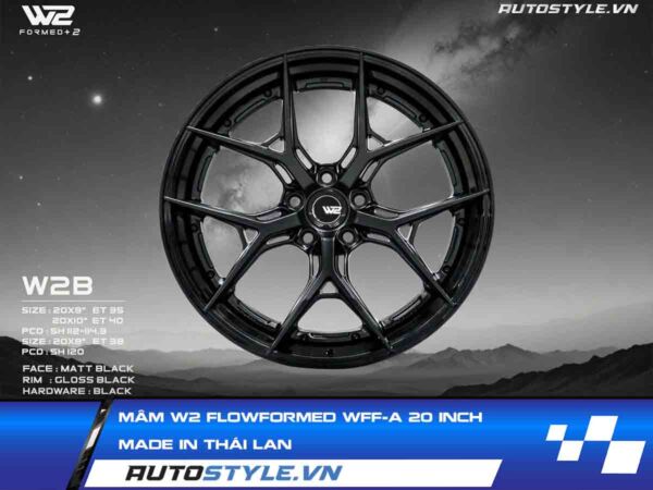 Mâm W2 FlowFormed WFF-A 20 Inch Made In Thái Lan