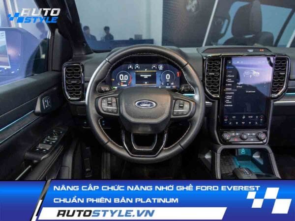 Nâng Cấp Chức Năng Nhớ Ghế Ford Everest – Tiện Nghi Chuẩn Phiên Bản Platinum