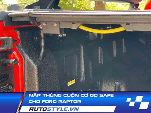 Nắp Thùng Cuộn Cơ Go Safe Cho Ford Raptor- Bảo Vệ Thùng Xe Bán Tải