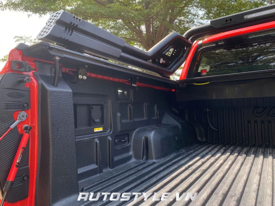 Nắp Thùng Cuộn Cơ Go Safe Cho Ford Raptor- Bảo Vệ Thùng Xe Bán Tải