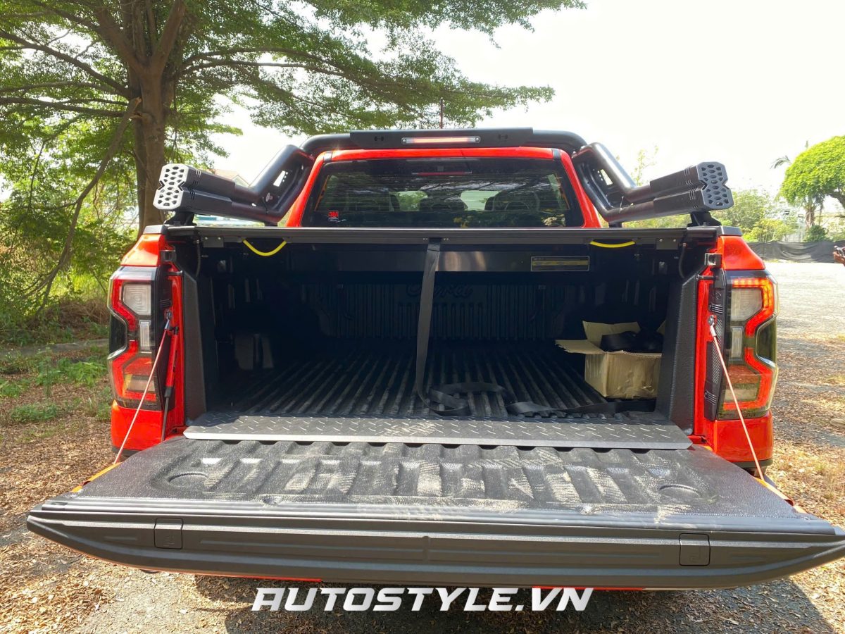 Nắp Thùng Cuộn Cơ Go Safe Cho Ford Raptor- Bảo Vệ Thùng Xe Bán Tải