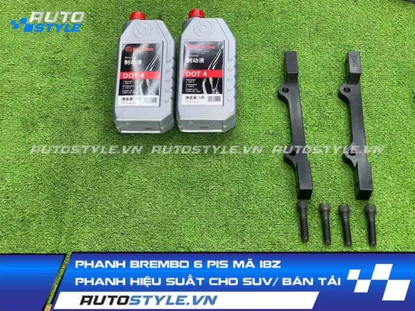 Phanh Brembo 6 Pis Mã 18Z – Phanh Hiệu Suất Cho SUV Hoặc Bán Tải