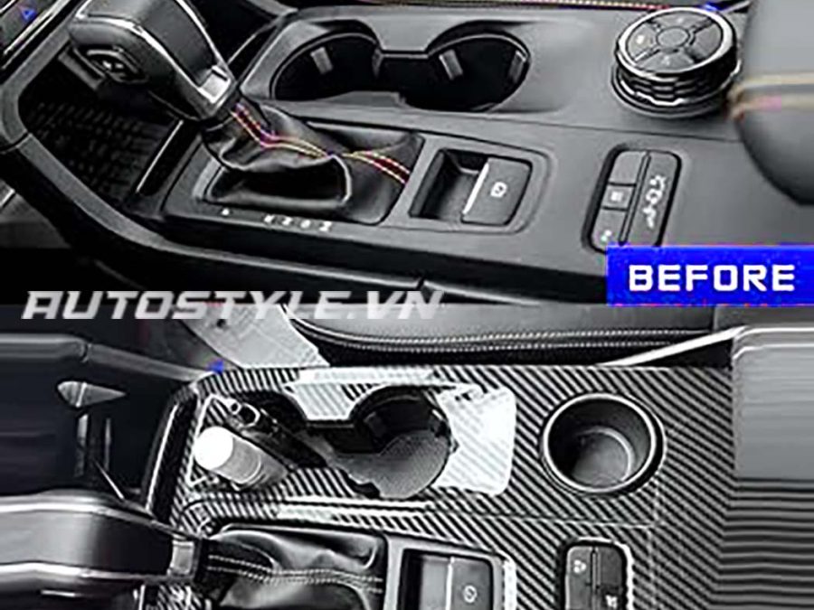 Sơn nhúng carbon nội thất xe Ford Everest - giá chưa đến 5Tr