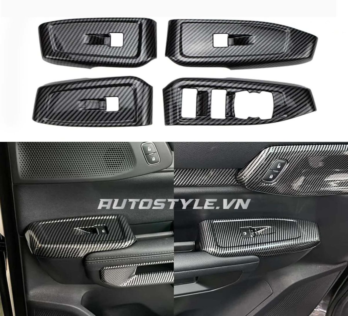 Sơn nhúng carbon nội thất xe Ford Everest - giá chưa đến 5Tr