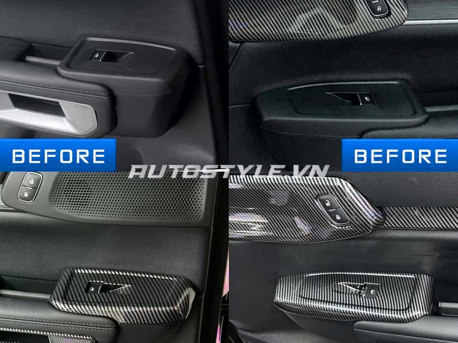 Sơn nhúng carbon nội thất xe Ford Everest - giá chưa đến 5Tr