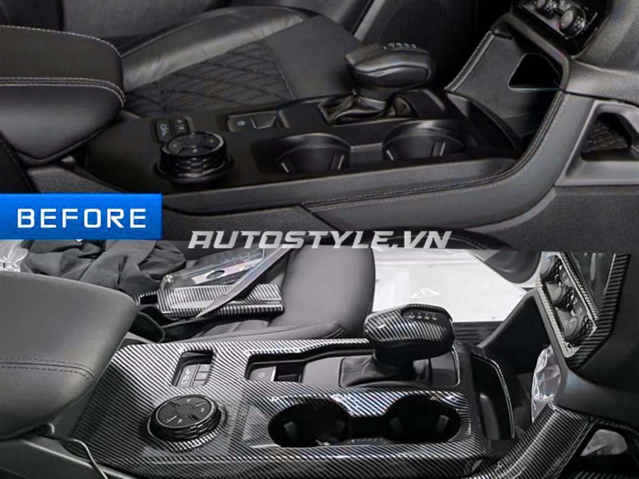 Sơn nhúng carbon nội thất xe Ford Everest - giá chưa đến 5Tr