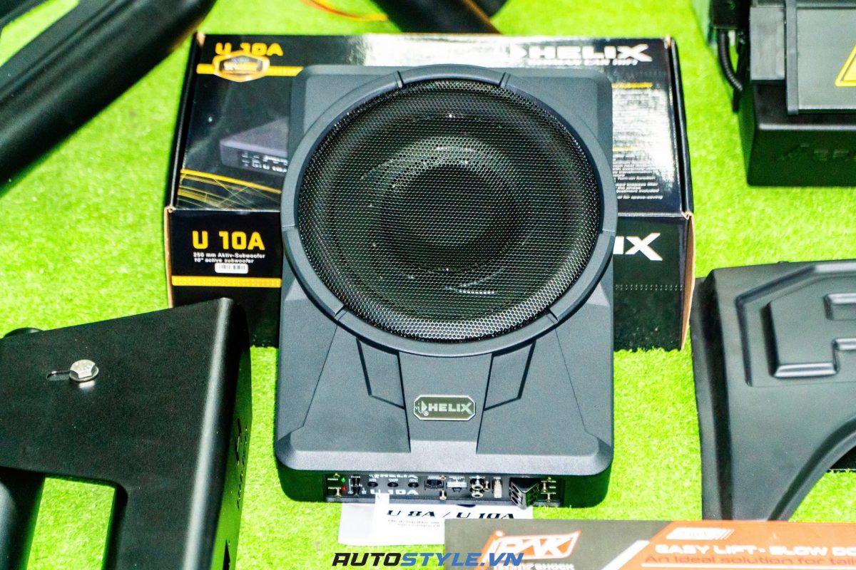 Sub Điện Helix U10A Cho Xe Ford Raptor - Trải Nghiệm Bass Sâu Đậm Chất