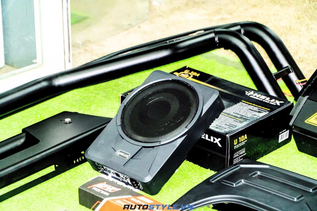 Sub Điện Helix U10A Cho Xe Ford Raptor - Trải Nghiệm Bass Sâu Đậm Chất