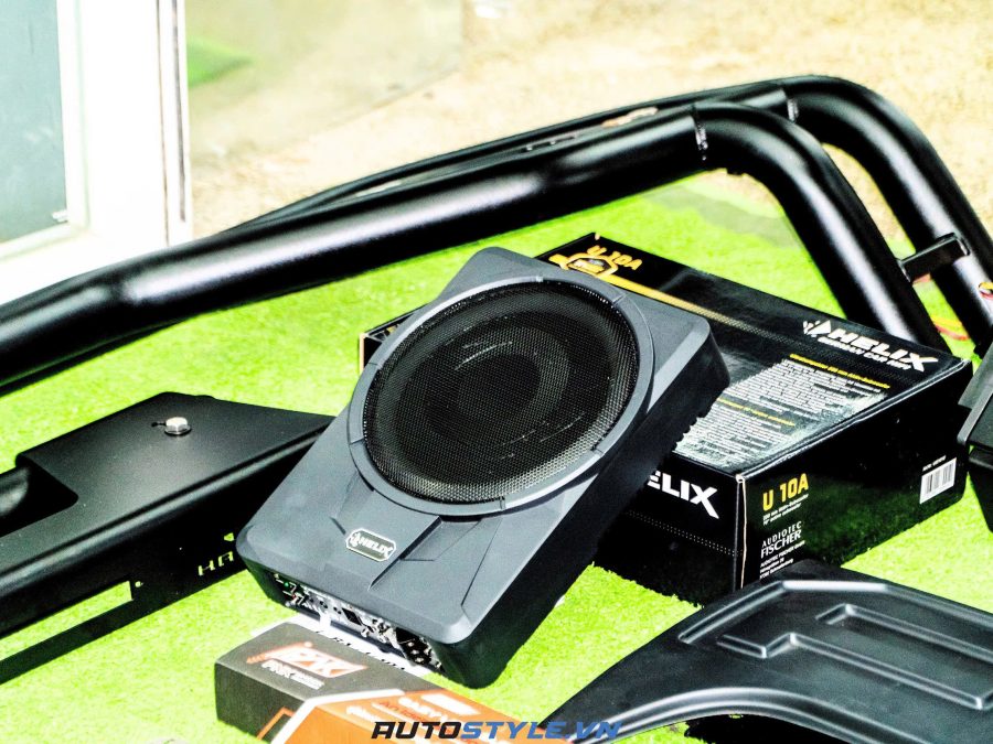 Sub Điện Helix U10A Cho Xe Ford Raptor - Trải Nghiệm Bass Sâu Đậm Chất