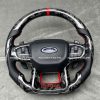 Vô Lăng D-Cut Carbon Fiber Cho Xe Ford