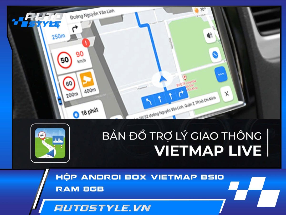 Android Box VietMap BS10 Cho Ô Tô – Giải Pháp Giải Trí & Dẫn Đường Đỉnh Cao